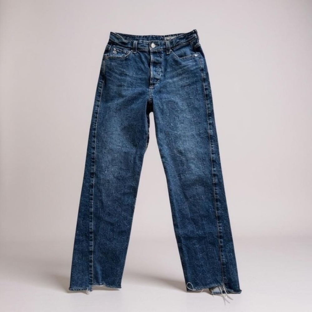 AG Twisted Ankle High Rise Jeans